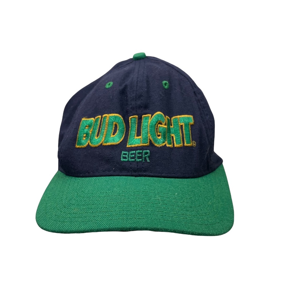 VTG Bud Light 6 Panel Hat Size 7 1/4